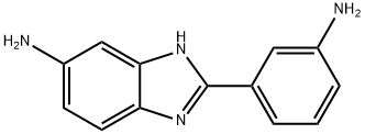 2-(3-aminophenyl)-5-aminobenzimidazole Structure