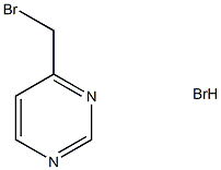 4-Bromomethyl-pyrimidine hydrobromide Structure