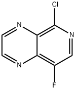 5-氯-8-氟吡啶并[3,4-B]吡嗪, 1374652-17-1, 结构式