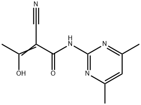 139442-75-4 (2E)-2-cyano-N-(4,6-dimethylpyrimidin-2-yl)-3-hydroxybut-2-enamide