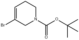 5-溴-N-BOC-1,2,3,6-四氢吡啶, 1415841-82-5, 结构式