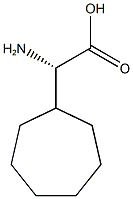 (2S)‐2‐amino‐2‐cycloheptylacetic acid Struktur