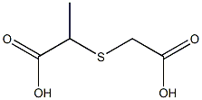 2-[(carboxymethyl)sulfanyl]propanoic acid 结构式