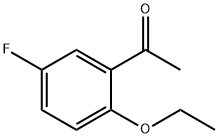 1-(2-ethoxy-5-fluorophenyl)ethan-1-one Struktur
