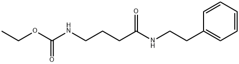 ETHYL 4-OXO-4-(PHENETHYLAMINO)BUTYLCARBAMATE