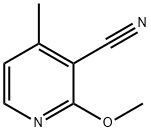 3-Pyridinecarbonitrile,2-methoxy-4-methyl-(9CI) Structure