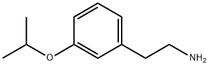 2-(3-イソプロポキシフェニル)エタンアミン 化学構造式