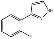 3-(2-氟苯)-1H-吡唑,149739-32-2,结构式