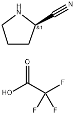 (R)-2-Cyanopyrrolidine TFA Structure