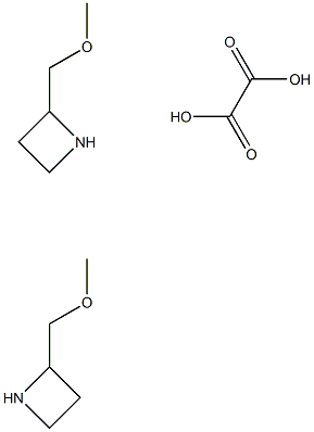2-(methoxymethyl)azetidine hemioxalate Structure