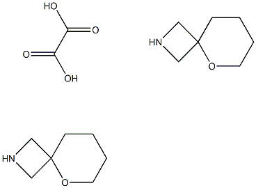5-氧杂-2-氮杂螺[3.5]壬烷半草酸盐, 1523571-01-8, 结构式