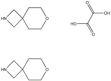 7-氧杂-2-氮杂螺[3.5]壬烷草酸盐, 1523571-04-1, 结构式