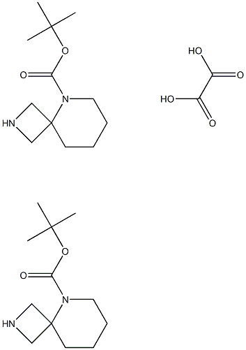 5-Boc-2,5-diazaspiro[3.5]nonane hemioxalate 结构式
