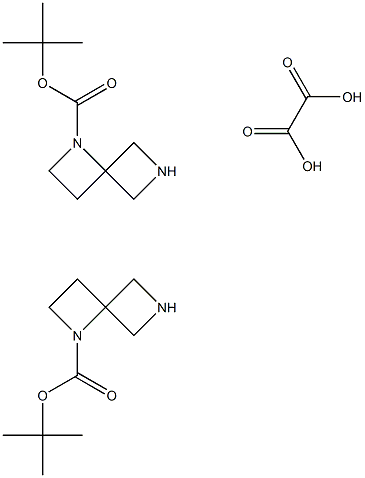 TERT-BUTYL 1,6-DIAZASPIRO[3.3]HEPTANE-1-CARBOXYLATE HEMIOXALATE 结构式