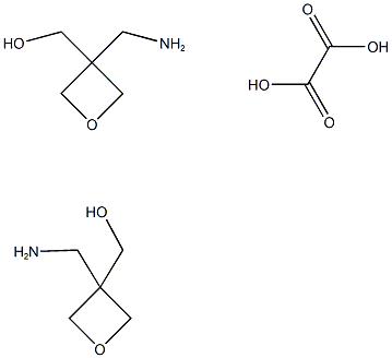 [3-(aminomethyl)oxetan-3-yl]methanol hemioxalate Struktur