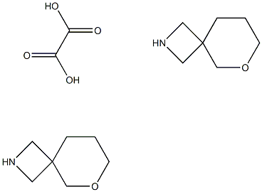 6-氧杂-2-氮杂螺[3.5]壬酸半草酸盐, 1523606-37-2, 结构式