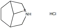 8-fluoro-3-azabicyclo[3.2.1]octane hcl Struktur