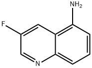 5-Quinolinamine,3-fluoro-(9CI), 155014-05-4, 结构式