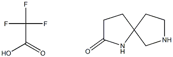 1,7-diazaspiro[4.4]nonan-2-one TFA salt (1:1) Structure