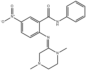 1613465-33-0 (E)-2-((1,4-二甲基哌嗪-2-亚基)氨基)-5-硝基-N-苯基苯甲酰胺