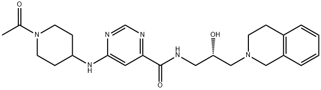 GSK-3326595, 1616392-22-3, 结构式