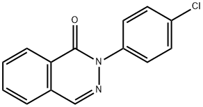 2-(4-氯苯基)酞嗪-1(2H)-酮, 161716-23-0, 结构式