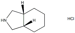  cis-Octahydro-1H-isoindole hydrochloride 化学構造式