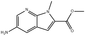 Methyl 5aMino1Methyl1Hpyrrolo[2,3b]pyridine2 carboxylate|Methyl 5aMino1Methyl1Hpyrrolo[2,3b]pyridine2 carboxylate