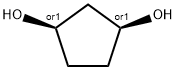 顺式-环戊烷-1,3-二醇,16326-97-9,结构式