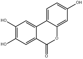 尿石素C, 165393-06-6, 结构式