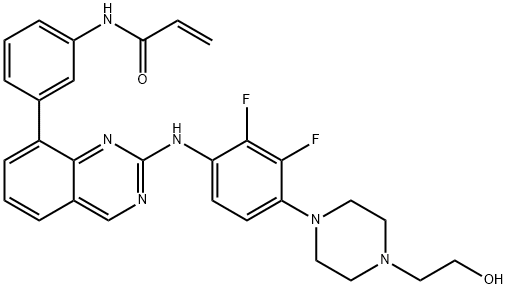 RX-518, 1660963-42-7, 结构式