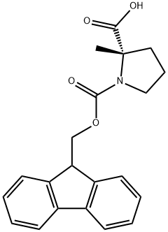 (S)-N-FMOC-Α-METHYLPROLINE,167275-47-0,结构式