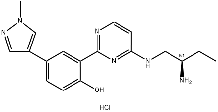 CRT0066101 Hydrochloride Structure