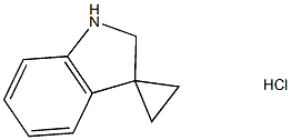 1',2'‐dihydrospiro[cyclopropane‐1,3'‐indole]  hydrochloride Struktur