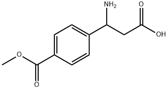 Benzenepropanoic acid, -ba--amino-4-(methoxycarbonyl)- (9CI)|3-氨基-3-(4-(甲氧基羰基)苯基)丙酸