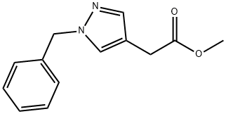 METHYL 2-(1-BENZYL-1H-PYRAZOL-4-YL)ACETATE,1823527-33-8,结构式