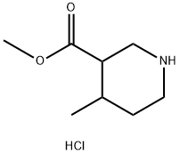 3-Piperidinecarboxylic acid,4-methyl-,methyl ester,hydrochloride(1:1),1841081-63-7,结构式