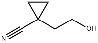 1‐(2‐hydroxyethyl)cyclopropane‐1‐carbonitrile Structure