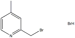 2-(Bromomethyl)-4-methylpyridine hydrobromide Struktur