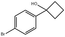 1-(4-溴苯基)环丁醇, 19936-14-2, 结构式
