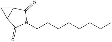 3-octyl-3-azabicyclo[3.1.0]hexane-2,4-dione 结构式