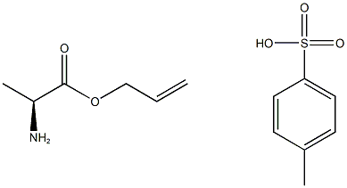 (S)-Allyl 2-aMinopropanoate 4-Methylbenzenesulfonate Structure