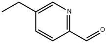 5-エチルピリジン-2-カルブアルデヒド 化学構造式