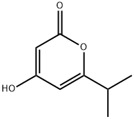 2H-Pyran-2-one,4-hydroxy-6-(1-methylethyl)-(9CI) Struktur