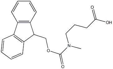 FMOC-N-ME-ABU(4)-OH, 221124-57-8, 结构式