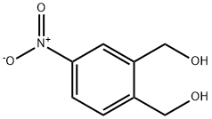 (4-硝基-1,2-亚苯基)二甲醇, 22162-19-2, 结构式