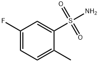 5-氟-2-甲基苯-1-磺酰胺,2339-57-3,结构式
