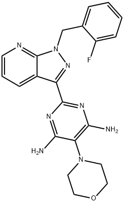 BAY-41-8543 化学構造式