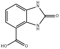 2-氧代-2,3-二氢-1H-苯并[d]咪唑-4-羧酸 结构式