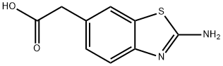 6-Benzothiazoleaceticacid,2-amino-(8CI,9CI) Struktur